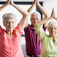 Take a seat for Chair Yoga